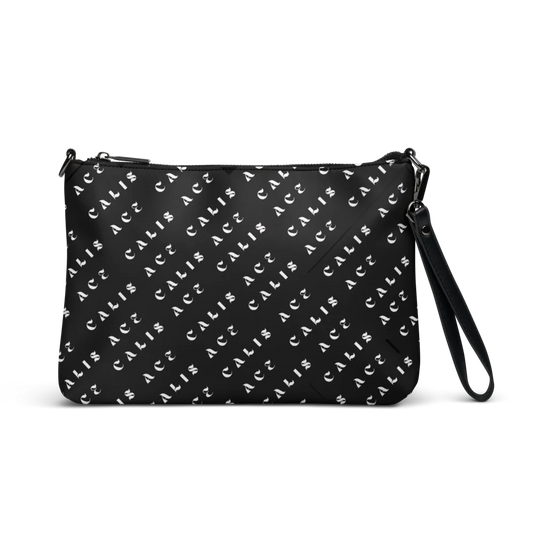 Calisace Black Snap Compact Pouch